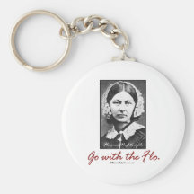 Go with Florence Nightingale Keychain