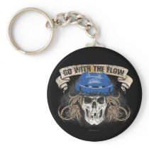 Go with the Flow (blue) keychains