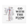 Go With The Flow (Circulatory System Attitude) Postcards