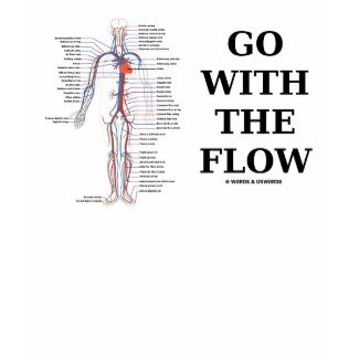 Go With The Flow (Circulatory System Attitude) shirt