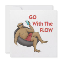Go with the Flow Invitation