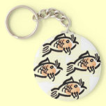 Go with the flow! keychains