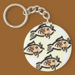 Go with the flow! keychains