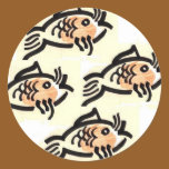 Go with the flow! stickers