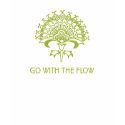 Go with the Flow Yoga Style t-shirts by BodyEnglish Go with the Flow Yoga Style t-shirts