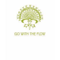 Go with the Flow Yoga Style t-shirts