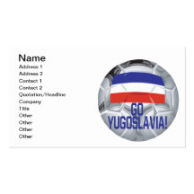Go Yugoslavia Business Card