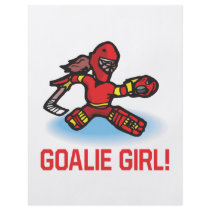 Goalie Girl Personalized Flyer