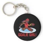 Goalie Girl keychains