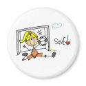 Goalie Makes The Save Magnet by stick_figures Goalie Makes The Save Magnet