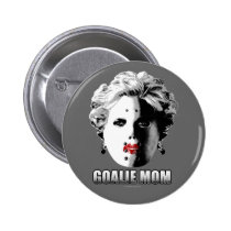 Goalie Mom buttons