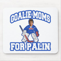 Goalie Moms For Palin mousepads