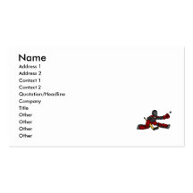 Goalie Save Business Card