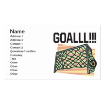 Goalllllllllllllllll Business Card Templates