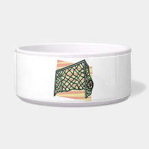 Goalllllllllllllllll Dog Bowls