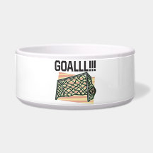 Goalllllllllllllllll Dog Water Bowl