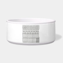 Goalllllllllllllllll Dog Water Bowl
