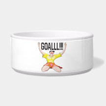 Goalllllllllllllllll Dog Water Bowls