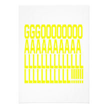 Goalllllllllllllllll Personalized Announcement