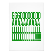 Goalllllllllllllllll Personalized Announcement