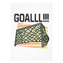 Goalllllllllllllllll Personalized Invitation