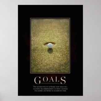 Goals Motivational Parody Poster