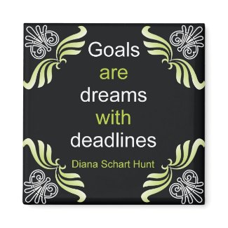 Goals Quotation Magnet magnet