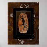 GOANNA DREAMTIME Art Print (New Presentation)