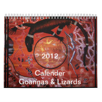 Goannas & Lizards 2012 Calender Wall Calendars