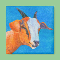 Goat #1 Magnet magnets