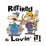 Goat and Retired Family T-shirts