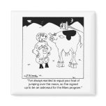 Goat Astronauts magnets
