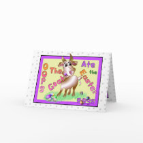 Goat Ate Easter Eggs cards
