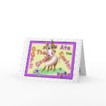Goat Ate Easter Eggs Card