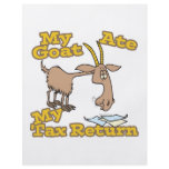 goat ate my tax return cartoon flyers