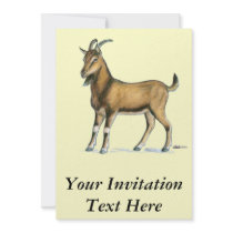 Goat:  Brown Invite