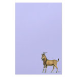 Goat:  Brown Personalized Stationery