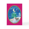 Goat Christmas Card
