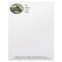 Goat dairy farm letterhead