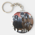 Goat Family Keychain