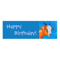 Goat Gift Tag Business Card
