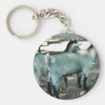 Goat Kids Keychain