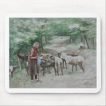 Goat Lady, Ravna Gora Mouse Pad