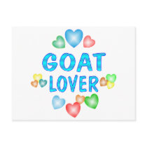 GOAT LOVER postcards by AllPetsStore GOAT LOVER postcards