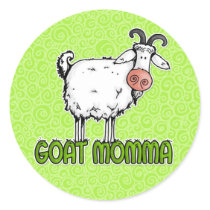 goat momma stickers