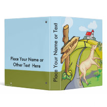Goat My Farm Binder by getyergoat Goat My Farm Binder
