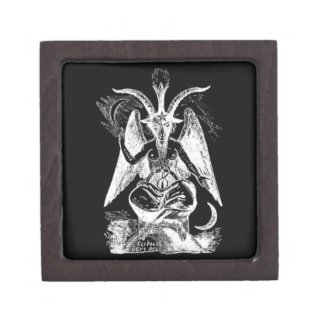 Goat Of Mendes (Black And White) planetjillgiftbox