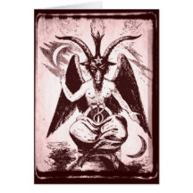 Goat Of Mendes (Old Style) Cards