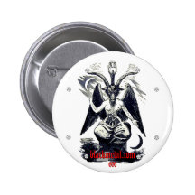 Goat of Mendes Round Button