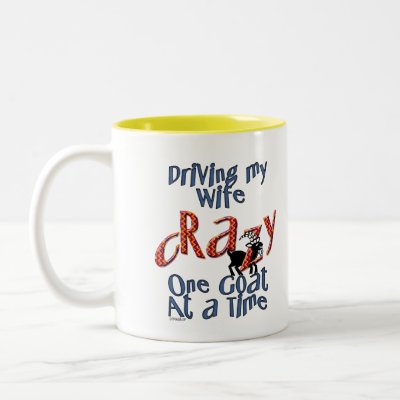 Goat Pet Farm Animal Crazy Wife Goat Dad Husband Coffee Mug by getyergoat